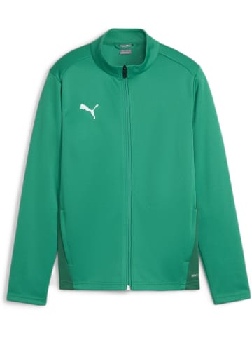 Puma Trainingsjacke "TeamGoal Training Jacket Jr" in Grün