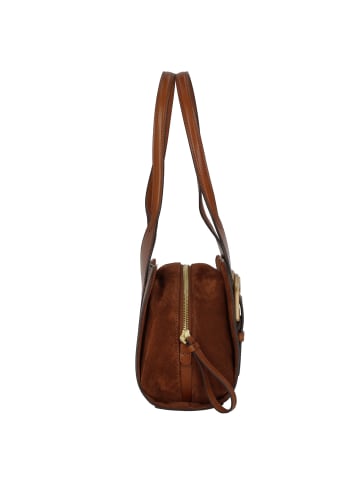 The Bridge Elena Schultertasche Leder 30 cm in marrone