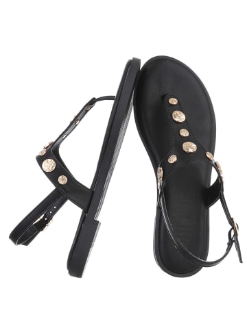 Ital-Design Sandale & Sandalette in Schwarz