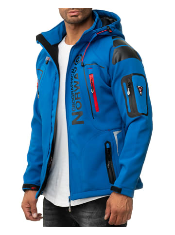 Geographical Norway Softshelljacke XXXL in Royal Blue