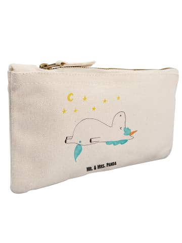 Mr. & Mrs. Panda Waschtasche Einhorn Sternenhimmel ohne Spruch in Weiß