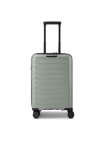 D&N Toronto 4 Rollen Kabinentrolley S 54 cm mit Dehnfalte in greyed sage