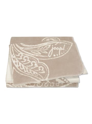 JOOP! JOOP! Wohndecke Paisley in taupe