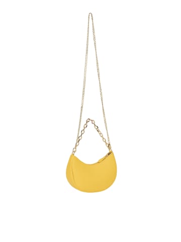 NAEMI Damen Handtasche in Dunkle Zitrone