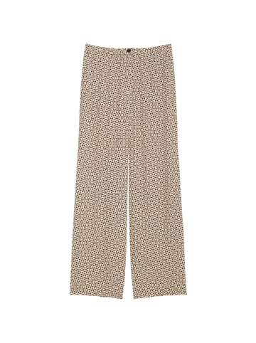 Marc O'Polo Weite Joggerhose mit Allover-Print in multi/beige