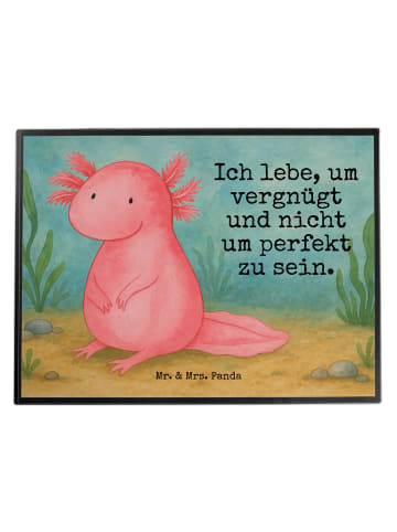 Mr. & Mrs. Panda Schreibtischunterlage Axolotl Niedlich Design m... in Weiß
