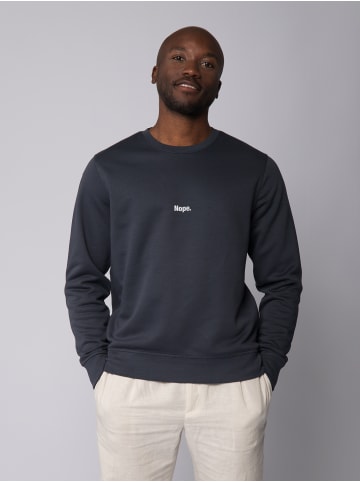 wat? Apparel Sweatshirt Nope in India Ink Grey