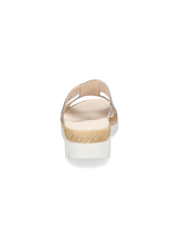 Gabor Fashion Keil-Pantolette in Metallic