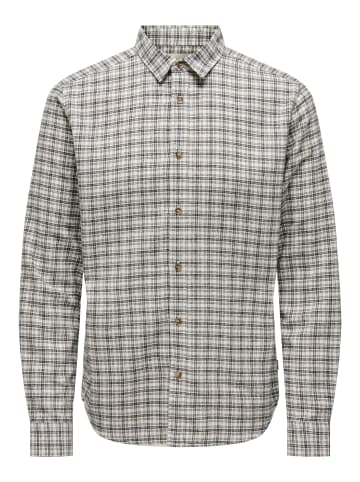 ONLY & SONS Hemd in Egret 1