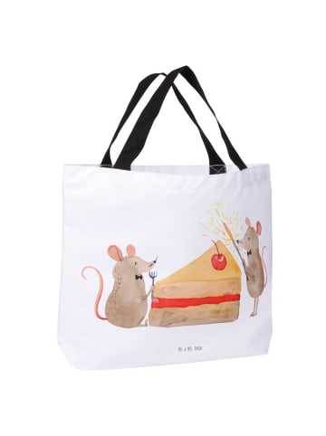 Mr. & Mrs. Panda Beutel Mäuse Kuchen ohne Spruch in Weiß