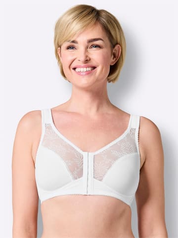 WITT WEIDEN Vorderverschluss-BH ohne Bügel in weiß