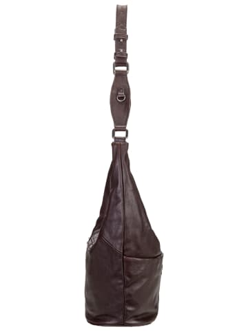 FREDsBRUDER Handtasche Already Yours Hobo in Chocolate Brown