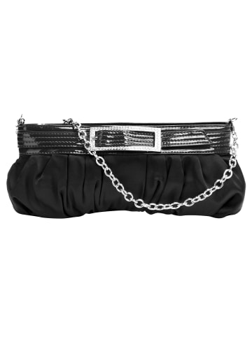 Cluty Abendtasche ORSOLO Kunstfaser in schwarz