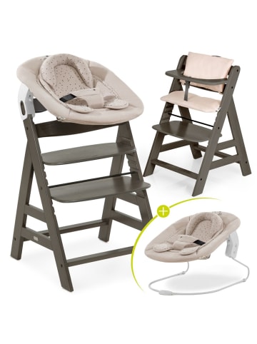 Hauck Alpha Plus Select Charcoal 4-tlg. Newborn in grau,beige,motiv