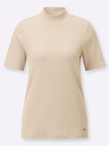 WITT WEIDEN Stehkragenshirt in elfenbein