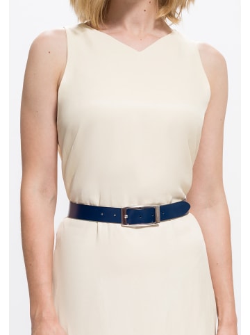 Tamaris Gürtel Essential Classics in petrol blau 0470