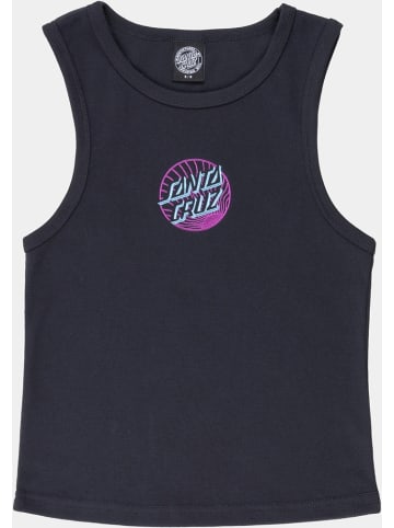 Santa Cruz Weste "Retreat Dot Tank" in Schwarz