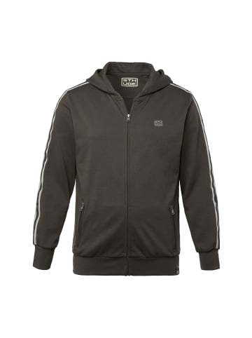 STHUGE Sweatjacke in lehmgrau