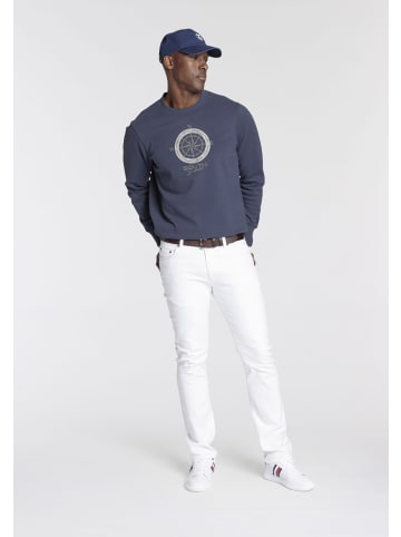 Delmao Sweatshirt in indigo blau
