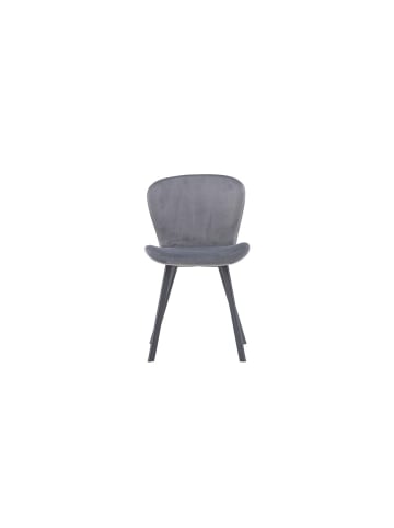 ebuy24 Esszimmerstuhl Lilja grau 2er Set