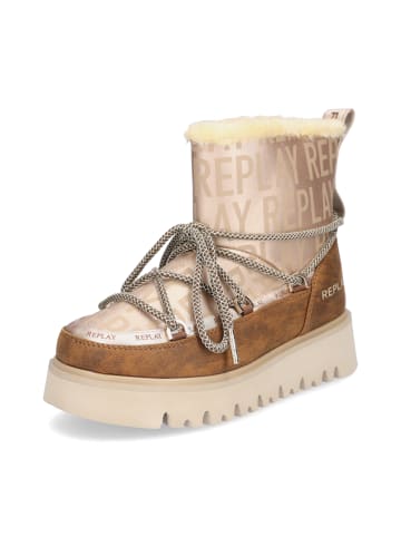 Replay Moonboots Melrose Snow All in Braun