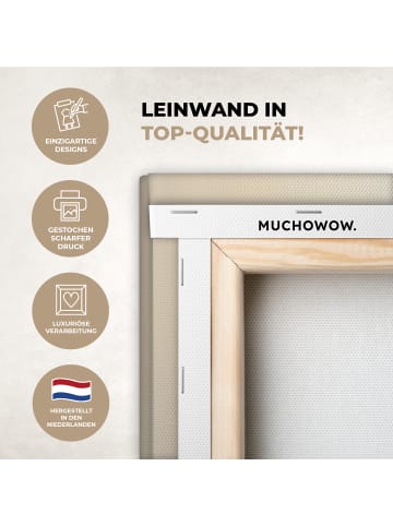 MuchoWow Leinwand bilder Flaum (BxH)