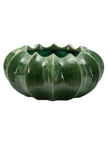 Mauro Ferretti Grüne Keramikvase, ø 31 x 16 cm