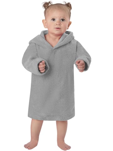 normani Kinder langarm Poncho (0-2 Jahre) Pichilemu in Grau