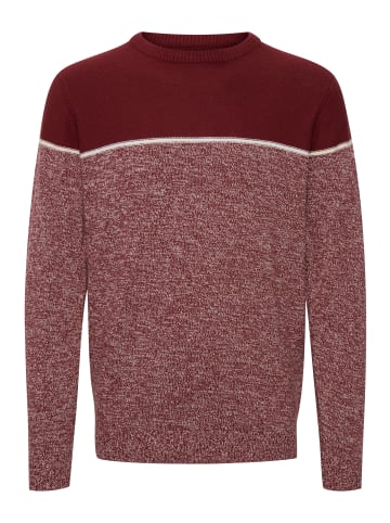 INDICODE Strickpullover IDLynn 35418MM Strickpulli aus Feinstrick in Rot