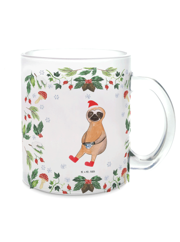 Mr. & Mrs. Panda Teetasse Faultier Kakao ohne Spruch in Transparent