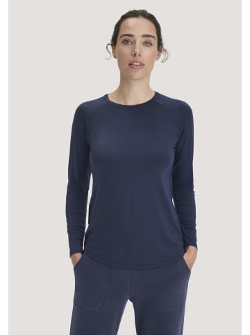 Hessnatur Longsleeve in mitternachtsblau