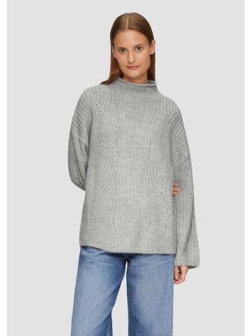 s.Oliver Strickpullover in 9400_grau meliert