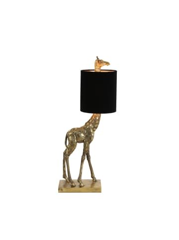 Light & Living Tischleuchte Giraffe - Gold/Schwarz - 26x16x61cm