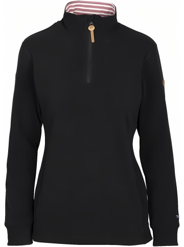 Trespass Fleecejacke/Fleecepullover "Big Heart Fleece At200" in Schwarz