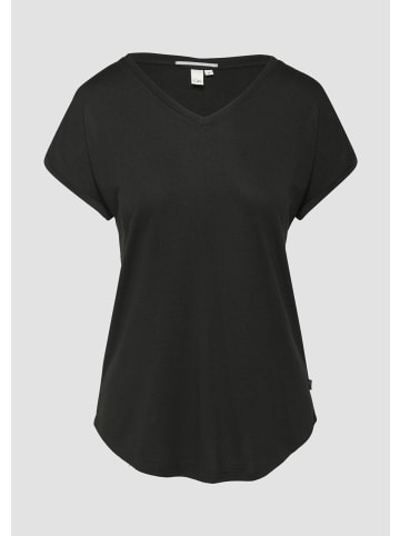 QS T-Shirt in 9999_schwarz