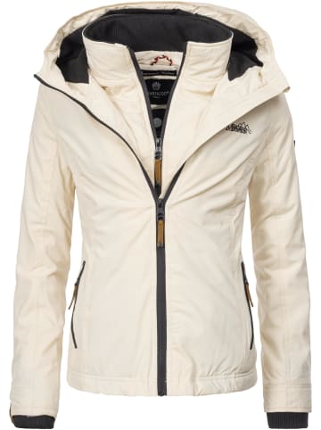 Marikoo Übergangsjacke Erdbeere in Beige