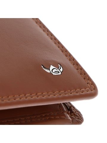 Golden Head Polo Geldbörse RFID Leder 12,5 cm in cognac