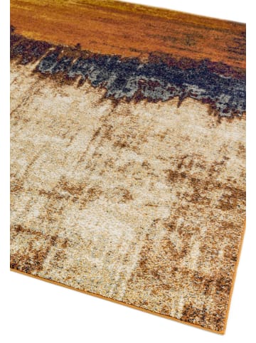 KADIMA DESIGN Teppich Velours, Modernes Muster, Wohnbereich, Pflegeleicht