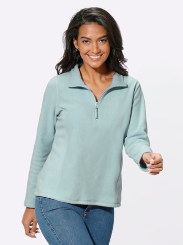 WITT WEIDEN Fleece-Shirt in kalkmint