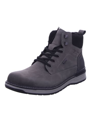 rieker Schnürstiefeletten in rauch/schwarz/schwarz