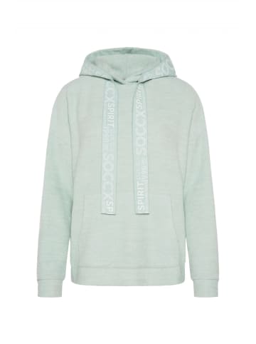 soccx Hoodie 'Rock the Boat' in hellblau