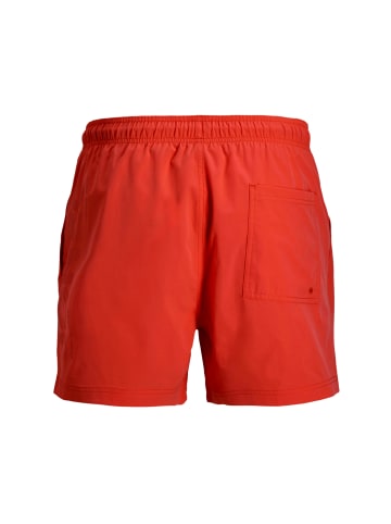 Jack & Jones Bade-Shorts 'Maui Wave Logo' in orange