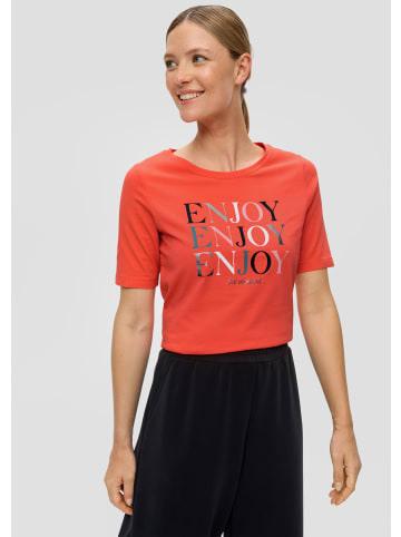 s.Oliver T-Shirt in 25D0_orange