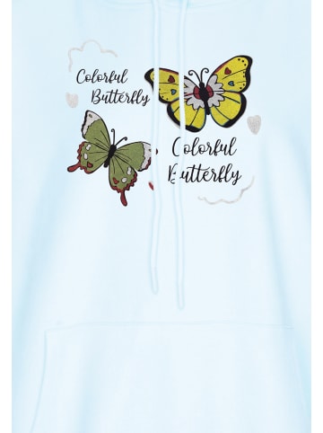 myMo Women Hoodie in Light Blue