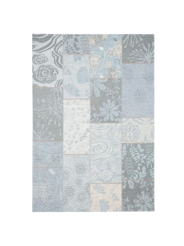 Pergamon Luxus Vintage Designerteppich Patchwork in Grijs