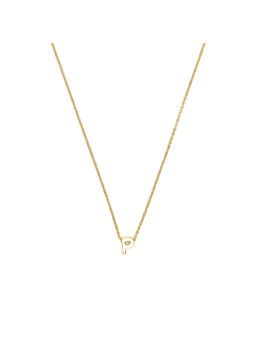 Luxenter Halskette Alphabet mit 18 Karat Gold-Finish – ALPHABET