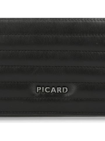 PICARD Evolute 1 Geldbörse Leder 19 cm in schwarz
