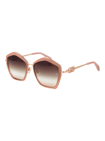 Ana Hickmann Frauen Sonnenbrille Geometrisch Rose