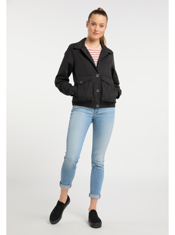 DreiMaster Vintage Damen Leichte Jacke in Schwarz