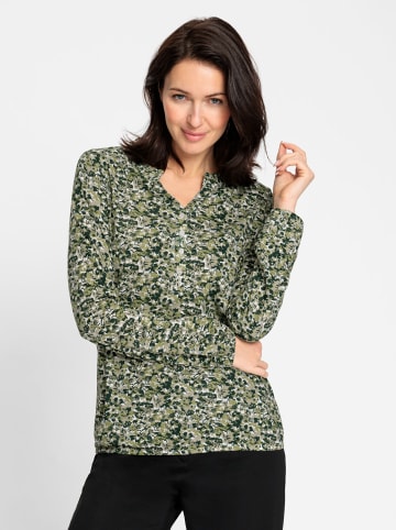 WITT WEIDEN Druck-Shirt in ecru-schilf-bedruckt